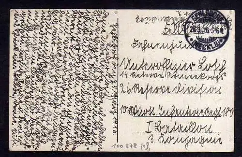 100878 AK Rostock Hafen 1916 Feldpost