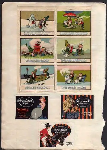 104606 19 Reklamemarken Camprolid Wybert Tabletten Nordstern Butter Providol Rei