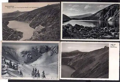 107728 8 AK Riesengebirge Großer Teich Prinz Heinrich Baude