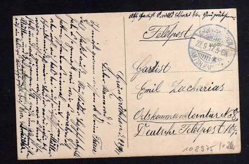 108975 AK Grüngräbchen 1917 Gasthof Rittergut Schule Rhododendron Gärtnerei