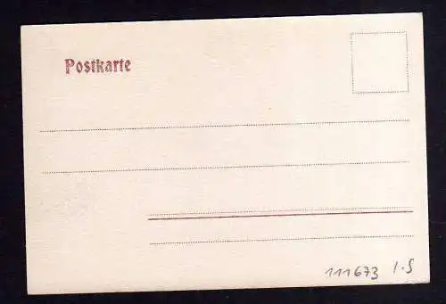 111673 AK Bergen Rügen 1903 Totalansicht Panorama