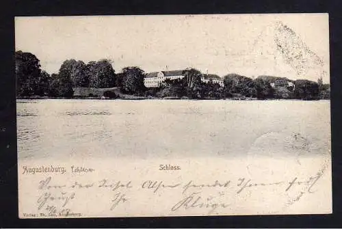 111338 AK Augustenburg Dänemark 1907 Schloss Verlag Lau, Sonderburg