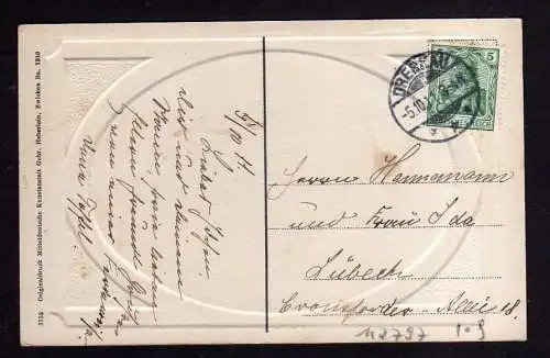 112797 AK Cottbus Kaiser Wilhelmsplatz 1911