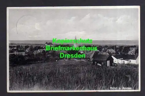 118730 AK Nebel auf Amrum 1935