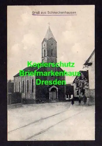 118681 AK Schneckenhausen Rheinland-Pfalz Kirche um 1920