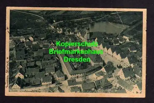 119103 AK Allersberg 1922 Flug Postkarte Luftbild