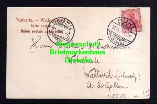 118584 AK Bühl Schweighausen bei Gebweiler O.-Elsaß 1905 Fabrik Marin - Astrue