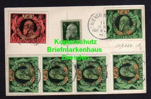 119224 AK Burg Lauenstein Fränkisch Thüringische Grenzwarte 1911 nördlichste Bur