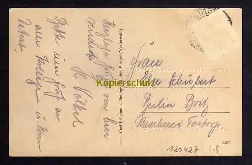 120427 AK Wirges Westerwald um 1920