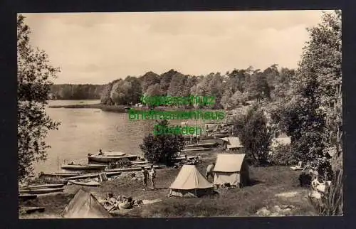 121443 AK Flakensee bei Woltersdorf Campingplatz 1963