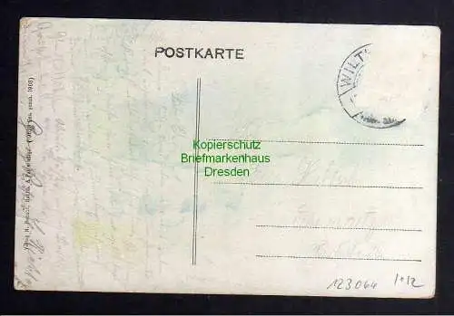 123064 AK Wilthen Sa. Inneres der Kirche um 1910