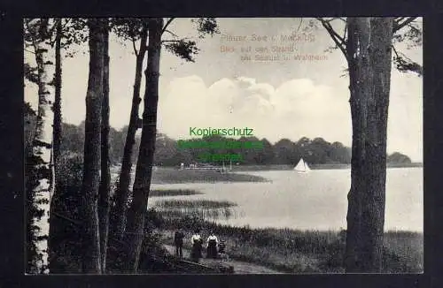 122859 AK Plauer See Mecklenburg Strand Seelust Waldheim 1911
