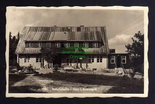123409 AK Hain Riesengebirge Saftquetsche Fotokarte
