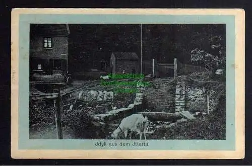 124086 AK Solingen Wald Rheinland Idyll Ittertal 1916 Feldpost