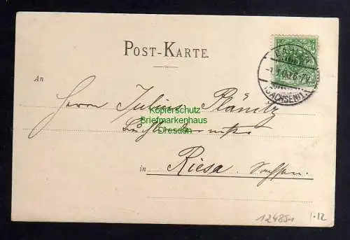 124851 AK Dahlen Marktplatz 1900