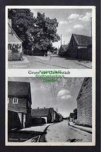 125893 AK Gatterstädt Querfurt Eselsgasse Grosse Gasse 1941
