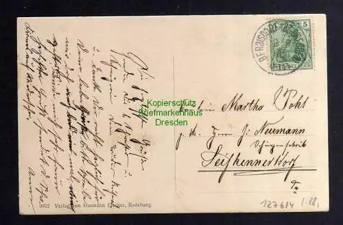 127614 AK Radeburg Schützenhaus Radeberger Straße 1908
