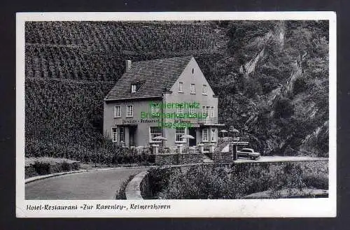 128667 AK Reimerzhoven Altenahr Hotel Restaurant Zur Kaveley Pension 1956