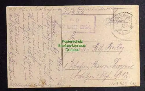 129453 AK Pinsk Realschule 1917 Feldpost