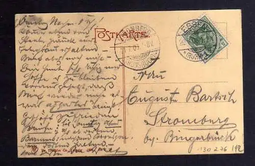 130276 AK Essen Ruhr Wasserturm 1909