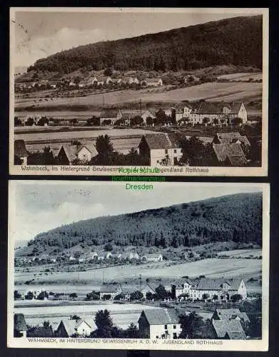 130105 2 AK Wahmbeck Bodenfelde Gewissenruh Jugendland Rothhaus 1927