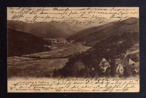 130008 AK Güntersthal  bei Freiburg i. Br. 1907
