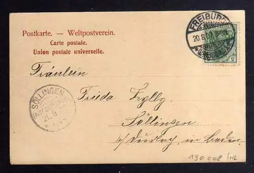 130008 AK Güntersthal  bei Freiburg i. Br. 1907