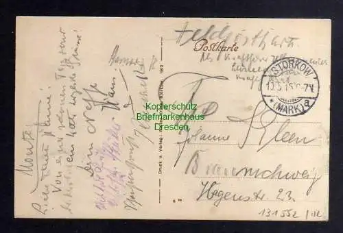 131552 AK Storkow Mark Hubertushöhe 1915