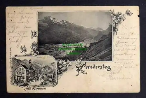 132595 AK Kandersteg Hotel Alpenrose 1905