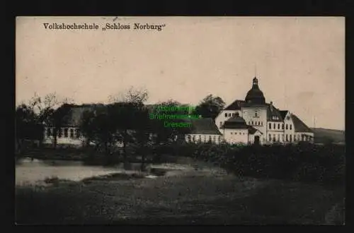134477 AK Nordborg Norburg Volkshochschule Schloss 1913