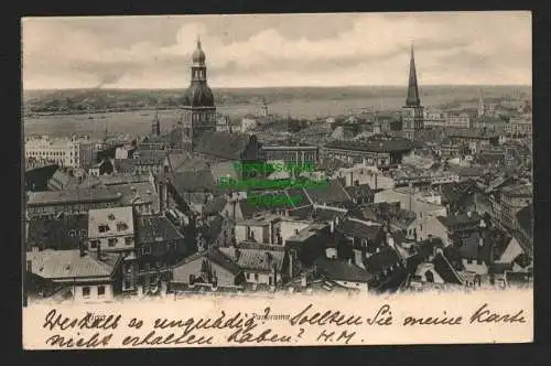 134607 AK Riga Lettland 1905 Panorama