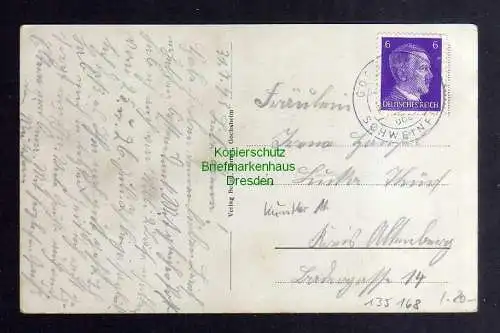 135168 AK Rathaus zu Gochsheim 1943