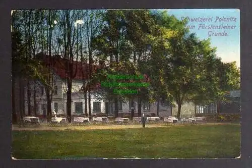 135146 AK Schweizerei Polsnitz am Fürstensteiner Grunde Freiburg Schl. 1928