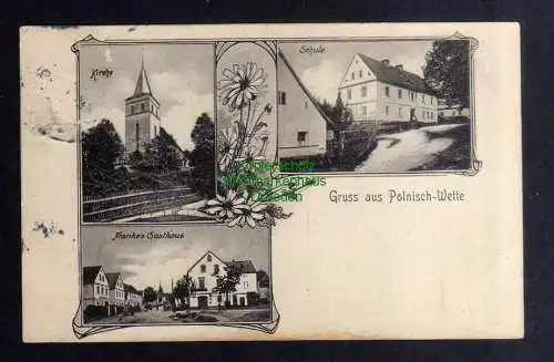 135380 AK Polski Swietow Polnisch Wette Glucho?azy Ziegenhals 1911 Kirche 