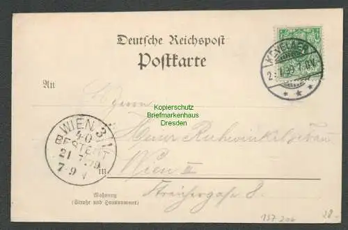 137206 AK Geldern 1899 Kevelaer Stein- Holzbildhauerei Gebr. Steeger