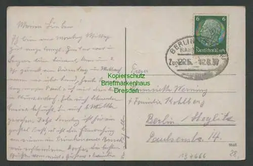 137666 AK Przemkow Primkenau Schloß 1937