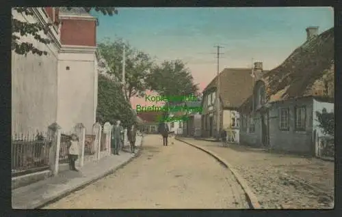 137908 AK Tellingstedt Kreis Dithmarschen Schleswig-Holstein 1924 Dorfstraße