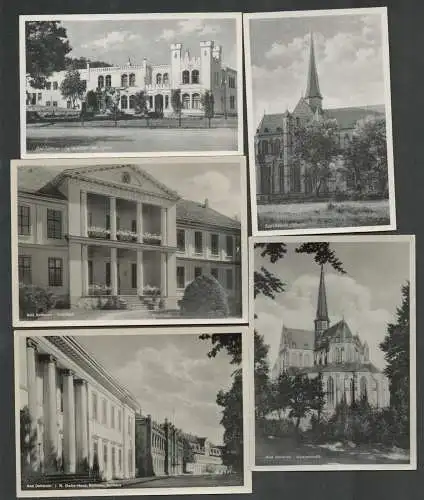 138840 5 AK Bad Doberan Handwerker Gen. Schule Stahlbad Stalin Haus