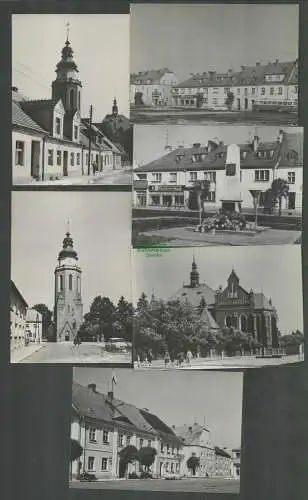 139212 6 AK Sycow Groß Wartenberg 1970 Plac Wolnosci Brama miejska