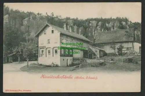 139432 AK Kirnitzschschänke Böhm. Schweiz um 1900