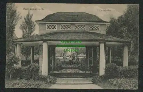 139674 AK Bad Kreuznach Oranienquelle um 1920
