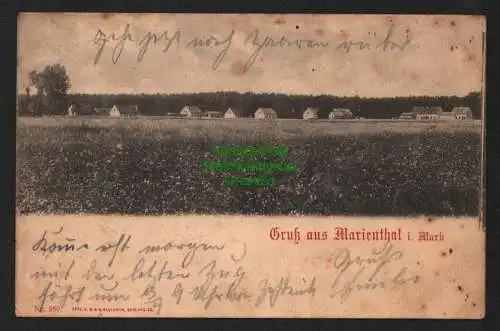 140003 AK Marienthal i. Mark 1904