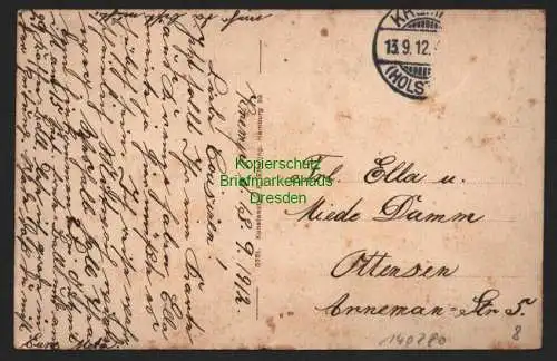 140280 AK Krempe Steinburg Breitestraße 1912