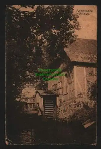 140371 AK Seppensen Seppenser Mühle Wassermühle 1927