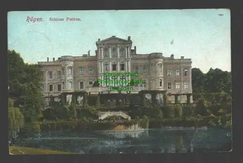 140890 AK Rügen Schloss Putbus Binz 1908
