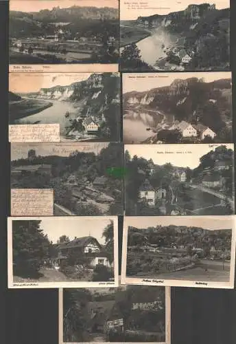 141084 9 AK Sächs. Schweiz Rathen Bastei Gasthof Erbgericht Talwächter