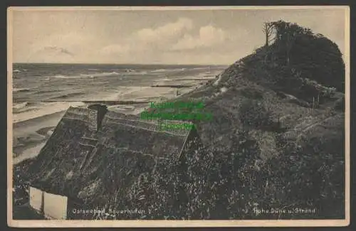 140957 AK Chlopy Bauerhufen Hohe Düne Strand 1933