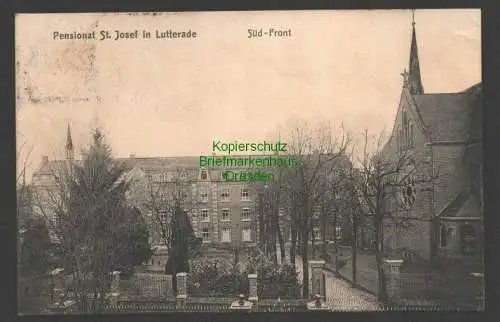 141250 AK Lutterade Aachener Revier Pensionat St. Josef 1912 Wehr