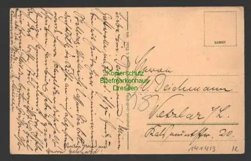 141413 AK Gräfenthal Thür. Panorama um 1920
