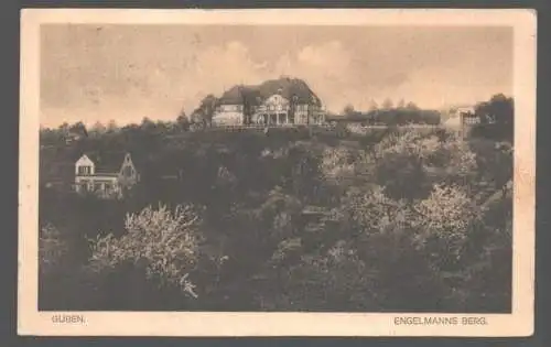 141810 AK Guben Engelmanns Berg 1927